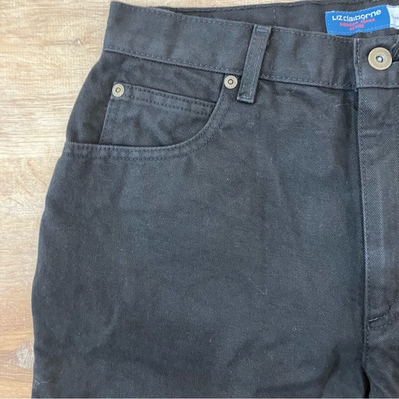 NWT Vintage (Lizwear) Liz Claiborne Black Jeans - Picture 5 of 10